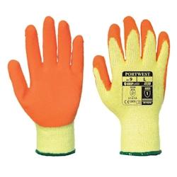 Portwest - Gants manutention tricotés enduit latex CLASSIQUE Orange Taille 8 - 5036146007349_0