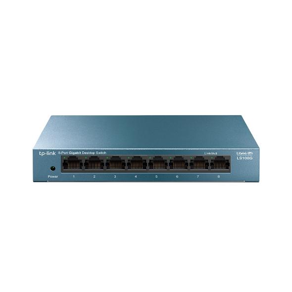 TP-LINK LS108G commutateur réseau Non-géré Gigabit Ethernet (10/100/1000) Bleu_0
