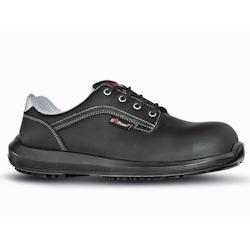 U-Power - Chaussures de sécurité basses classiques OXFORD - Environnements humides et aseptisés - S3 SRC Noir Taille 43 - 43 noir matière synthét_0