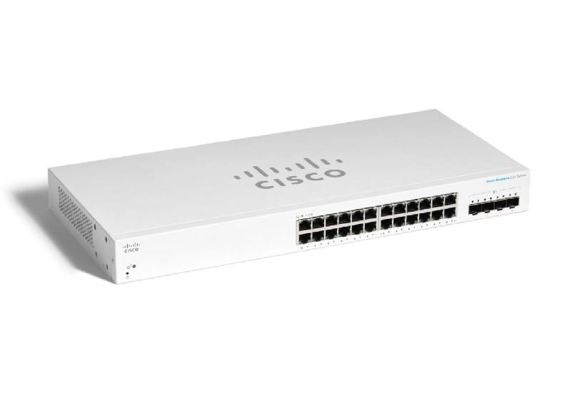 Cisco CBS220-24T-4X Géré L2 Gigabit Ethernet (10/100/1000) Blanc_0