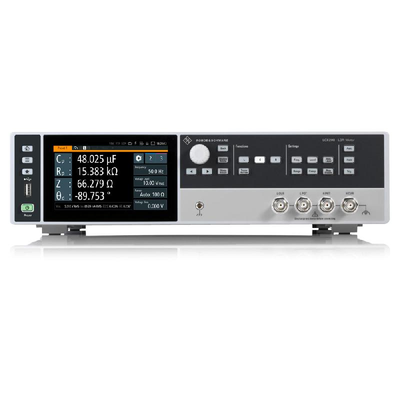 LCX100 | Pont RLC universel de table DC, 4 Hz à 300 kHz, 100 mV à 10 V, interfaces LAN/USB_0