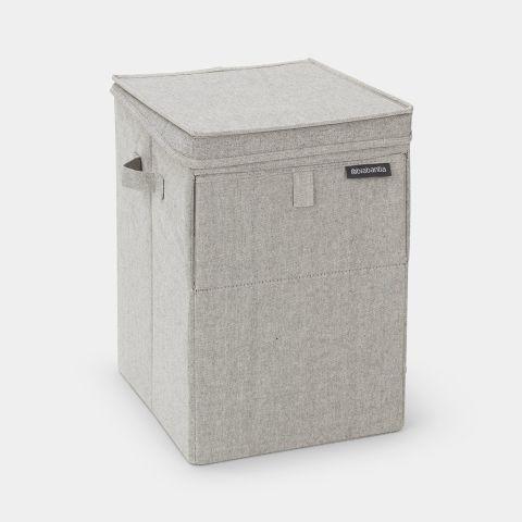 Panier à linge empilable Brabantia 35 litres - Grey - Tri efficace et compact_0