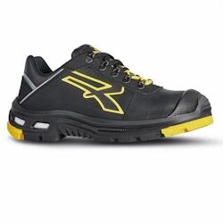 U-Power - Chaussures de sécurité basses ultra résistantes DAVE - Environnements exigeants - RS S3 WR HI HRO SRC CI Noir / Jaune Taille 42 - 42 noir_0