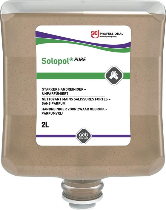 Nettoyant p. Les mains Solopol Classic PURE 2 l sans savon, pH neutre 4707 020 190 cartouche SC JOHNSON PROFESSIONAL_0