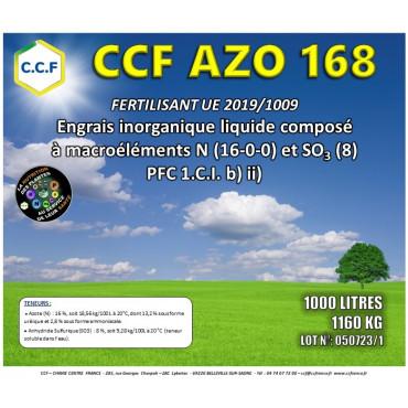 Engrais foliaire CCF AZO 168 - Apport d'azote et de souffre_0