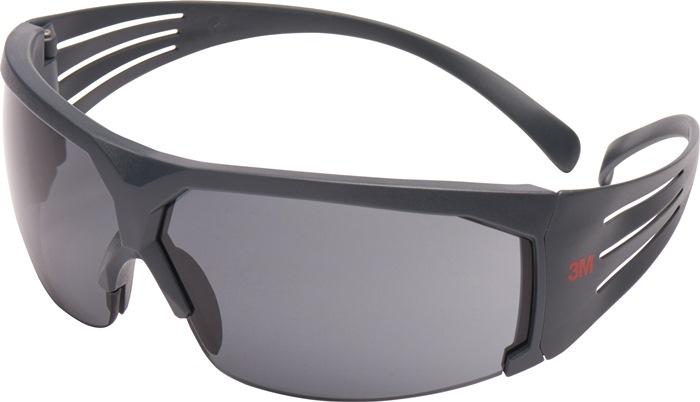 Lunettes de protection SecureFit™-SF600 EN 166 branches grises, verre gris polycarbonate 3M_0