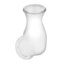 APS Bouteilles en Verre 250 mL avec Couvercles Weck x 6 Verre x145mm - 641094834715_0