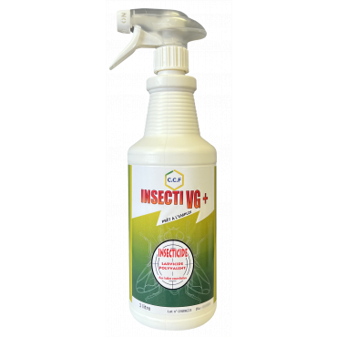 Insecticide VG+ Insecticide Larvicide Polyvalent - PAE à base d'huiles essentielles naturelles - Solution aqueuse prête à l'emploi_0