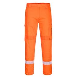 Portwest - Pantalon de travail anti-feu BIZFLAME PLUS Bleu Taille L - L orange FR401ORRL_0