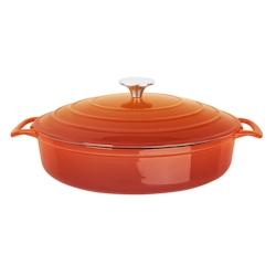 Cocotte en fonte ronde Vogue 3,5L orange - EQFS478_0