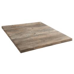 Restootab - Plateau 60x60 decor chene saman - marron Bois manufacturé 3760371516667_0