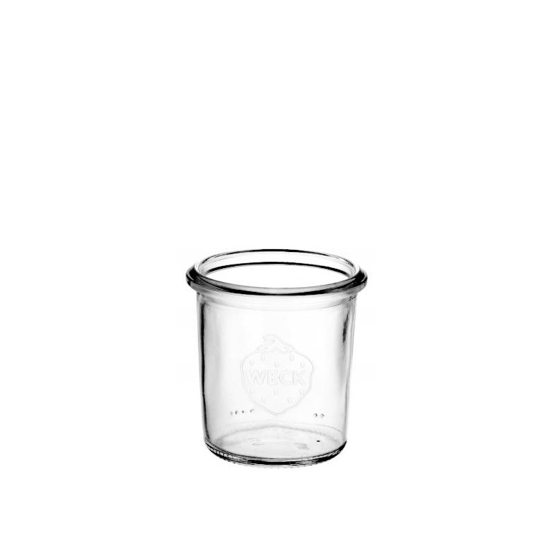 Lot de 12 Bocaux en verre WECK® 140 ml sans couvercle ni joint (diam. 60 mm) idéal pour les verrines - WN000072_0