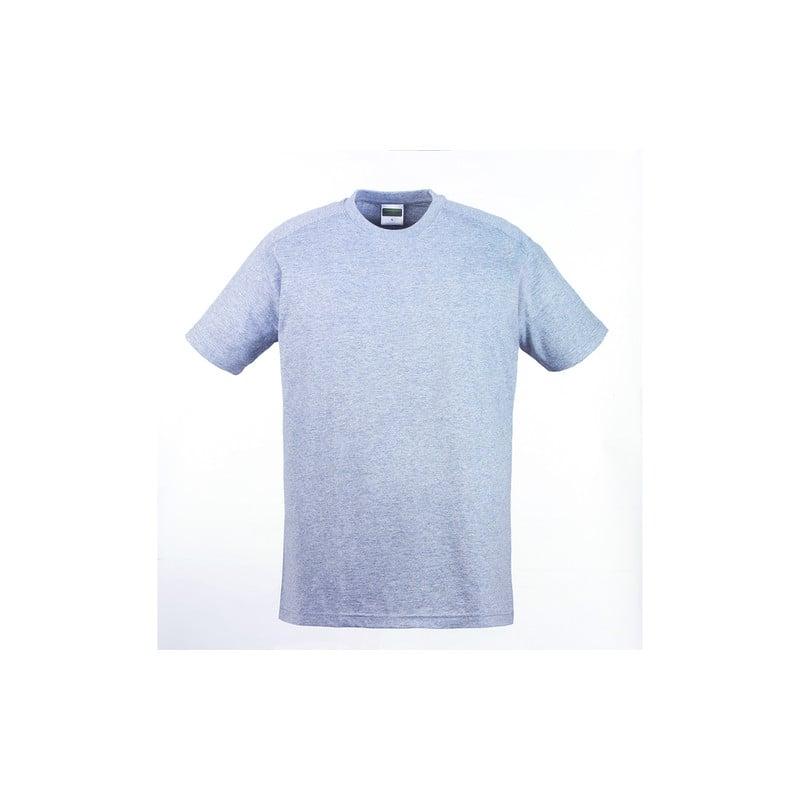 T-shirt manches courtes - TRIP - Jersey 85% CO/15% VI 150g/m2 - Gris chiné - COVERGUARD | 5TRIG_0