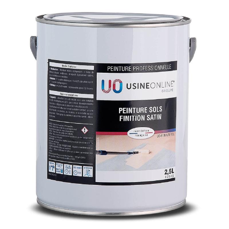 Peinture Satin Sols Intérieurs Professionnelle USINE-ONLINE Référence: UO-PEINTURE-SOL_0