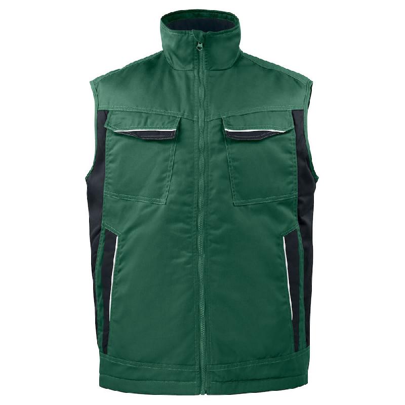 PROJOB Gilet mutlipoches Vert Forêt 3XL_0