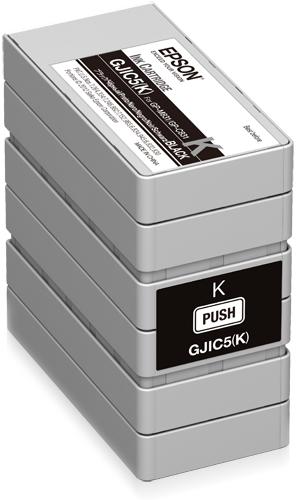Epson GJIC5(K): Ink cartridge for ColorWorks C831 and GP-M831 (Black)_0