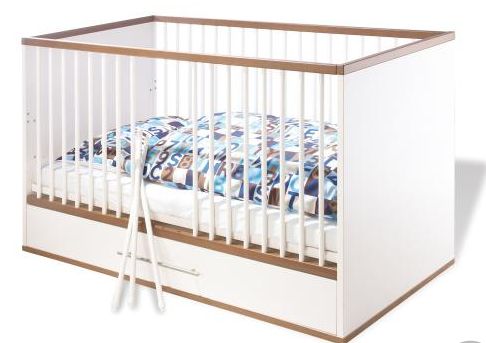 Lit Bebe Evolutif 70x140 Cm Avec Tiroir Tuula