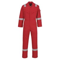 Portwest - Combinaison de travail multirisques anti feu ABERDEEN Rouge Taille 56 - 56 rouge 5036108261109_0