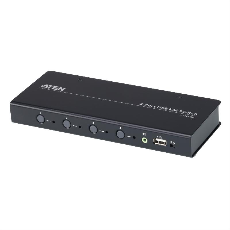 ATEN CS724KM Commutateur KM sans limite USB à 4 ports_0