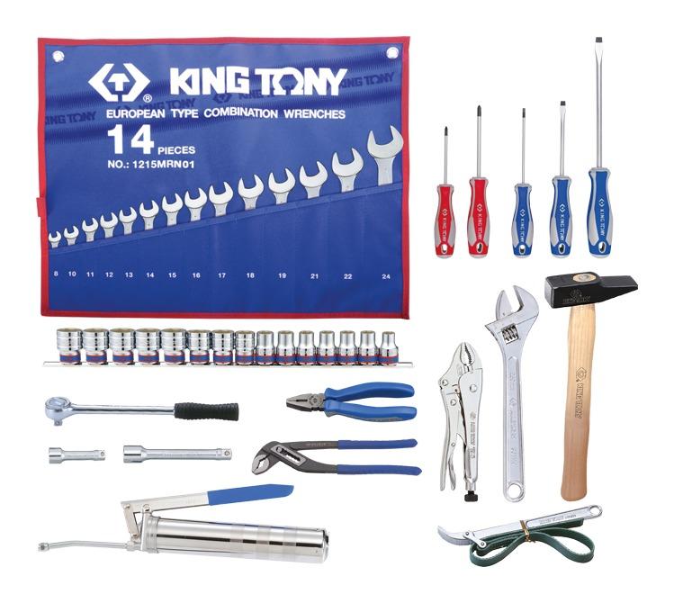 Caisse à outils complète - 87 pièces king Tony