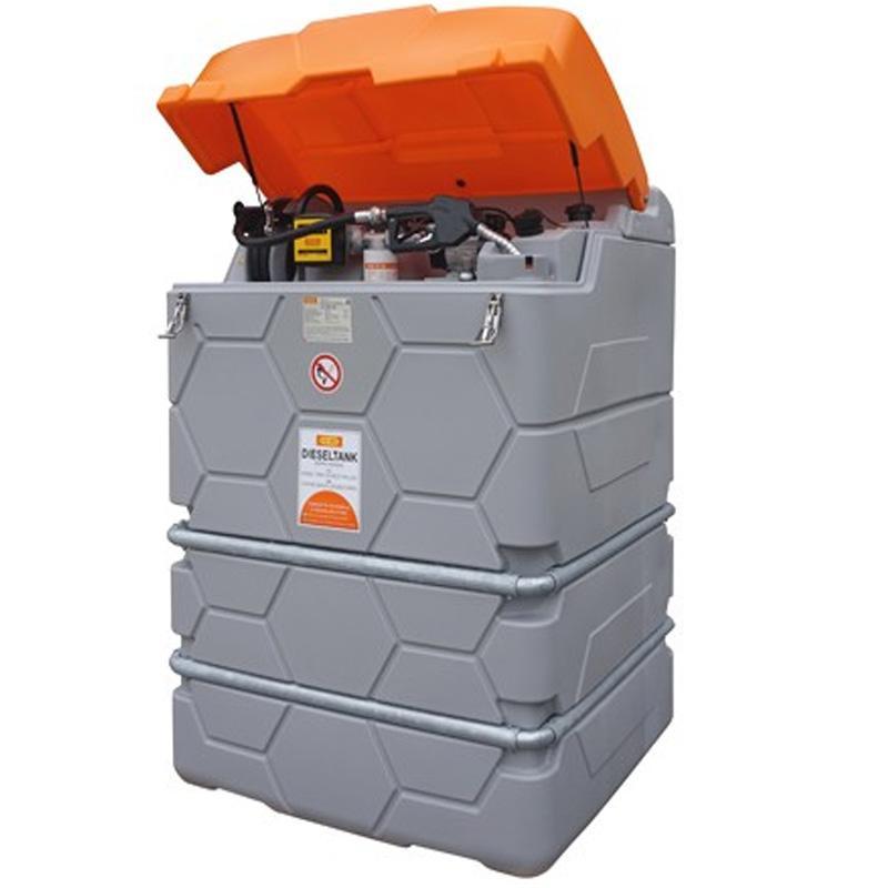 Station GO CUBE Outdoor Premium 1 500 litres - Avec capot - CEMO - 10298F_0