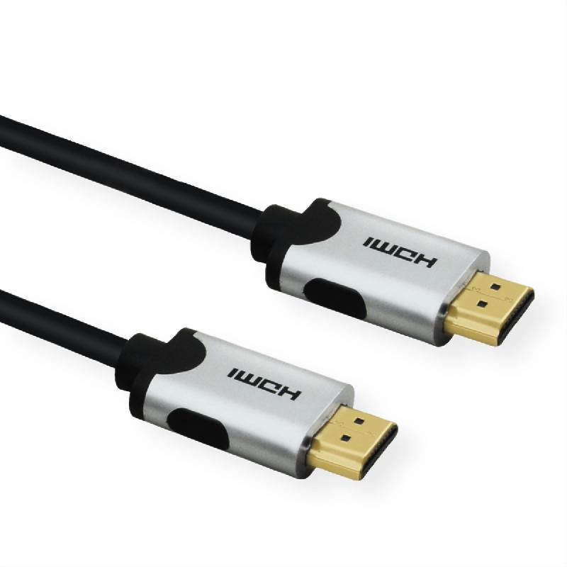 VALUE Câble HDMI 10K Ultra High Speed, M/M, noir, 1 m_0