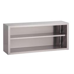 GASTRO M Armoire Inox Suspendue Ouverte Gamme 400 1600x400x400xmm - 645760125336_0