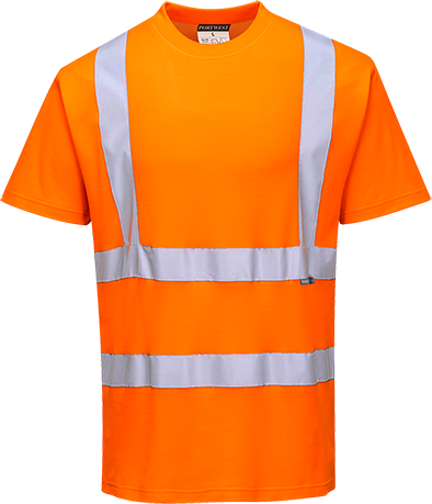 T-shirt hi-vis mc coton comfort orange s170, m_0