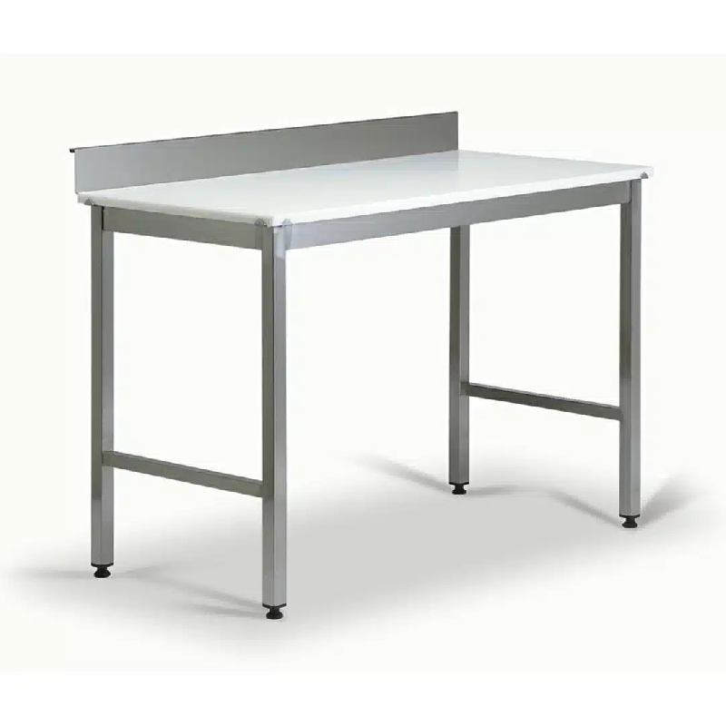 Table de découpe mixte alaise inox + dosseret largeur 700 mm livrée à plat (Longueur, mm: 1200 - Ref 809711-44)_0