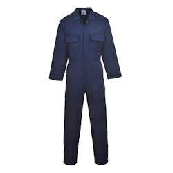 Portwest - Combinaison de travail EURO WORK Bleu Marine Taille 4XL - XXXXL bleu 5036108218493_0