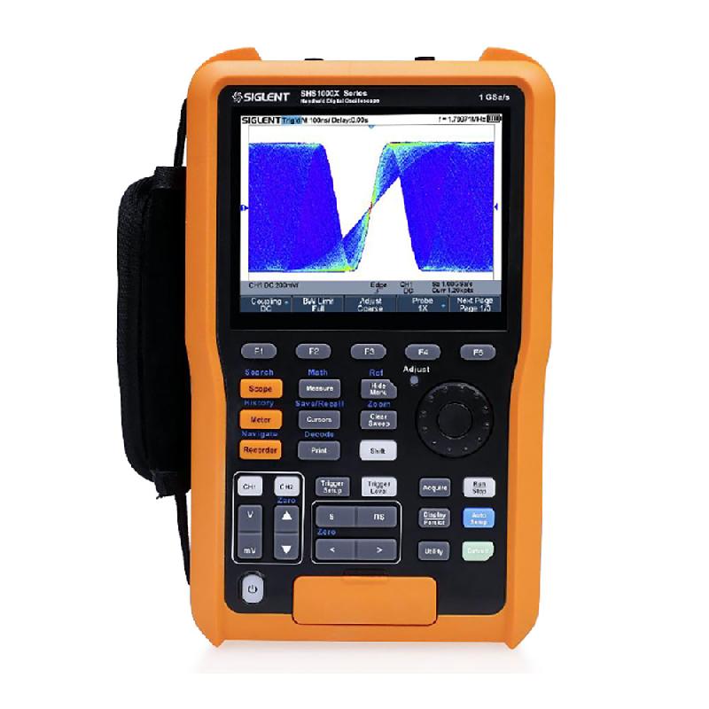 SHS1202X | Oscilloscope numérique portable 2 voies 200 MHz entrées isolées 1000 V CAT II / 600 V CAT III, IP51_0