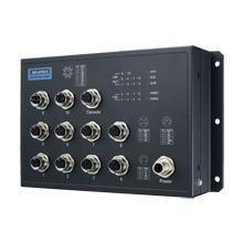Switch industriel managé PoE EN50155 M12 10FE PoE + 2G  - EKI-9510E-2GMPH-AE_0