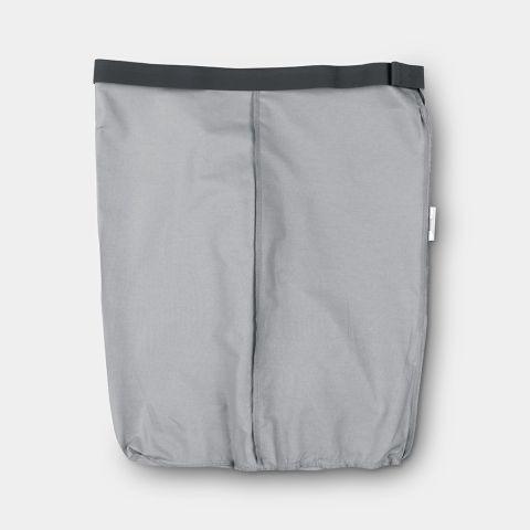 Sac à linge en coton pour corbeille Brabantia Selector 55L - Grey_0