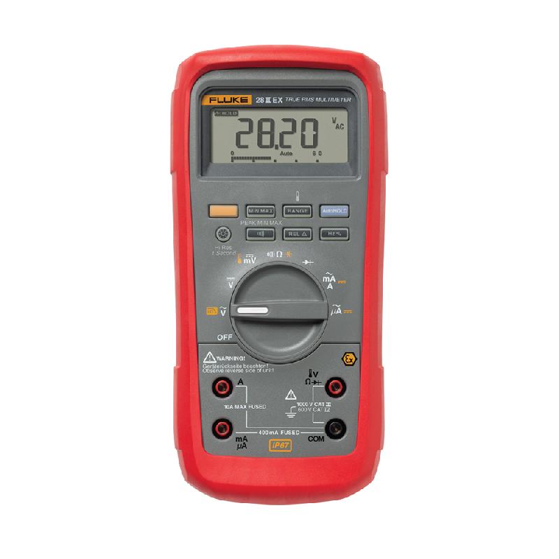 FL28-II-EX | Multimètre portable TRMS AC, 20 000 points, avec certification ATEX_0