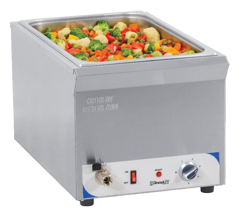 Bain-marie avec robinet de vidange GN 1/1 - 200 mm CASSELIN CBMV200_0