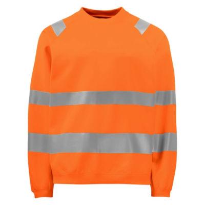 PROJOB Sweatshirt High Viz orange CL 3 S_0