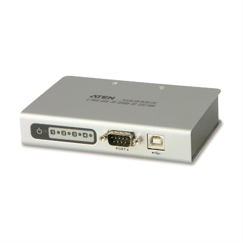 ATEN UC2324 Hub USB-Sériel RS-232 4 ports_0