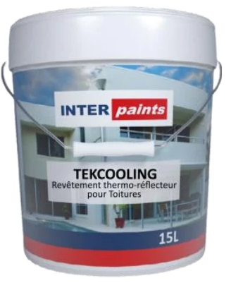 Peinture réfléchissante pour toiture TEKCOOLING - Revêtement thermo-réflecteur et imperméable_0