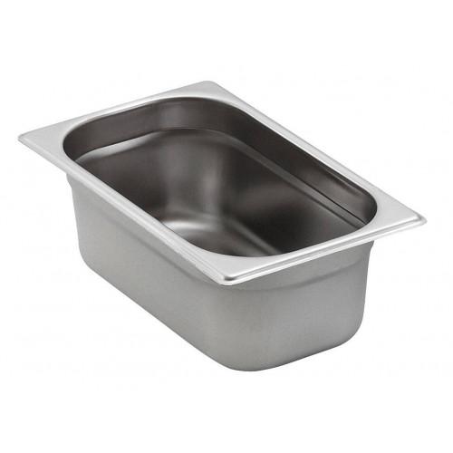 BAC GASTRONORM GN 1/4 HAUTEUR 65 MM EN INOX 18/10