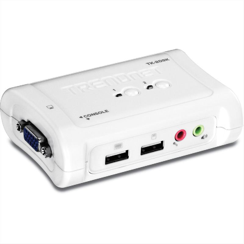 TRENDnet TK-209K Kit de switch KVM USB à 2 ports avec fonction audio_0