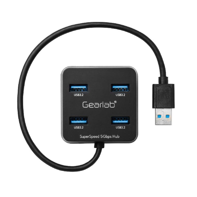 4 PORT USB 3.2 HUB WITH USB-A CABLE GEARLAB W126376074_0