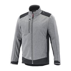 Lafont - Softshell de travail MIST Gris Chiné Taille M - M gris 3609705793520_0