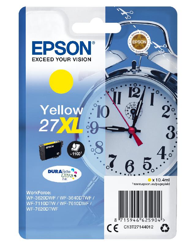 Epson Singlepack Yellow 27XL DURABrite Ultra Ink_0