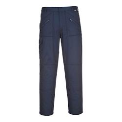Portwest - Pantalon de travail stretch avec ceinture élastiquée ACTION Noir Taille 38 - 38 noir 5036108352630_0