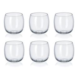 Aulica Verres A Eau Bas 485Ml Uni Boule - Lot De 6 - verre 3701503037650_0