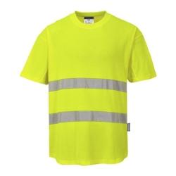 Portwest - Tee-shirt manches courtes aéré HV Jaune Taille 2XL - XXL 5036108251407_0