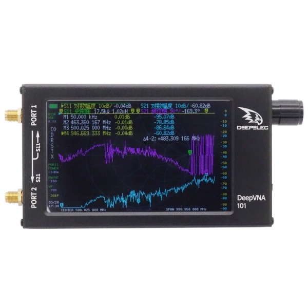 Analyseur antenne VNA 10KHz à 1.5GHz - Deepelec - DeepVNA 101_0