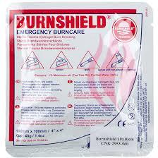 Compresses Burnshield 20 cm x 20 cm - Protection et soins des brûlures_0