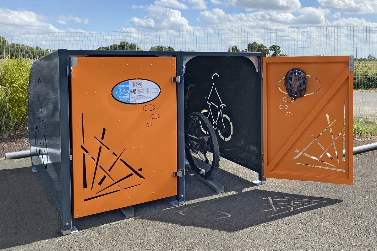 Abris sécurisés individuels pour vélos - Série BOX_0