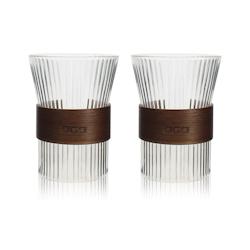 Ogo Living - Lot De 2 Tasses Karl 250ml En Verre Borosilicate Transparent - 3256391029763_0